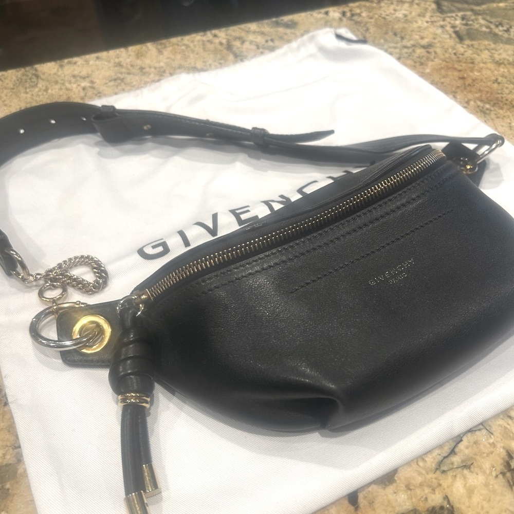 Givenchy Small Whip Leather Belt Bag